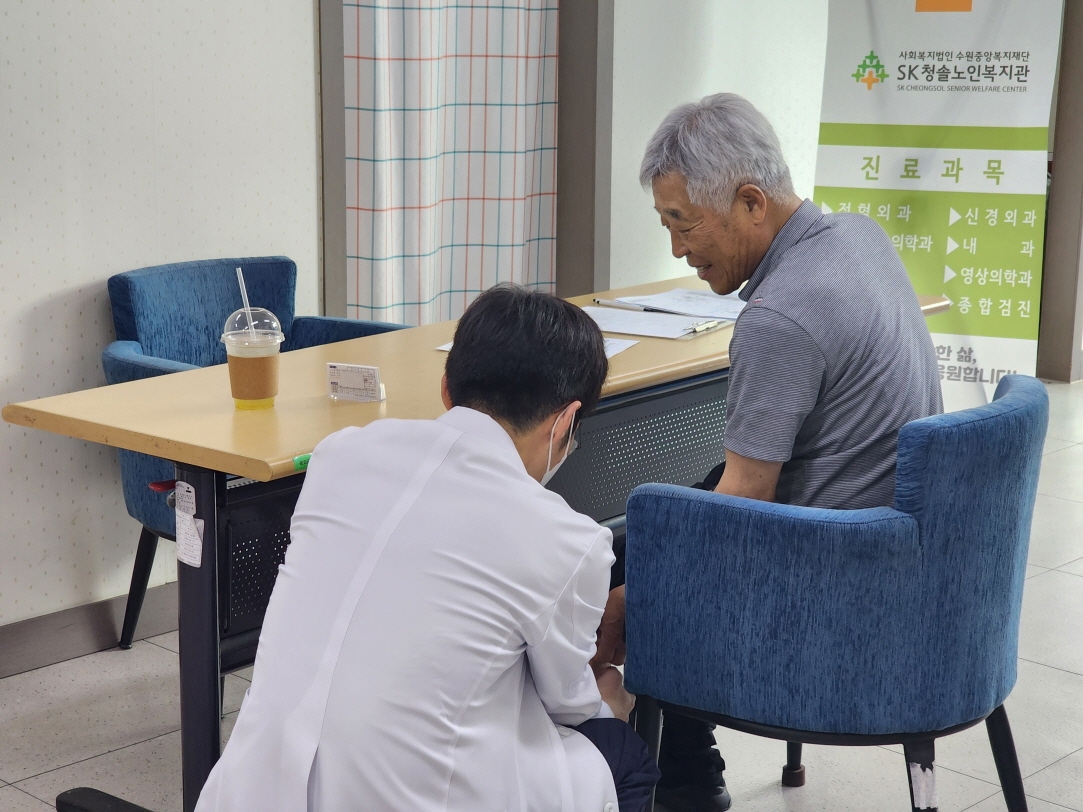 2025년 6월 성모척관병원 연계 무료정형외과진료 실시